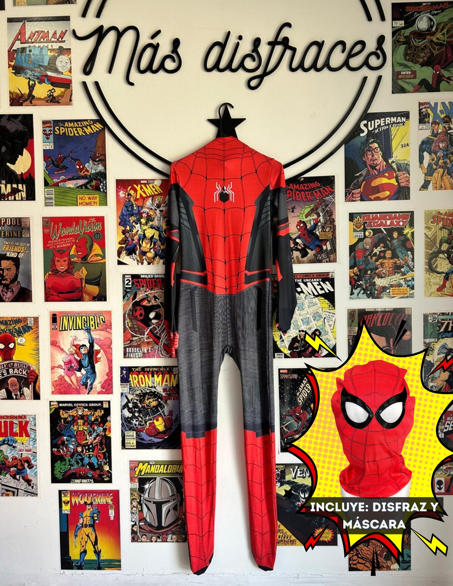 Disfraz de Spider-Man: Far From Home para Adultos - Imagen 3