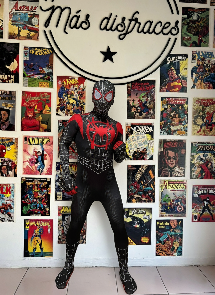 Disfraz de Spider-Man: Miles Morales (Into The Spiderverse) para Adultos