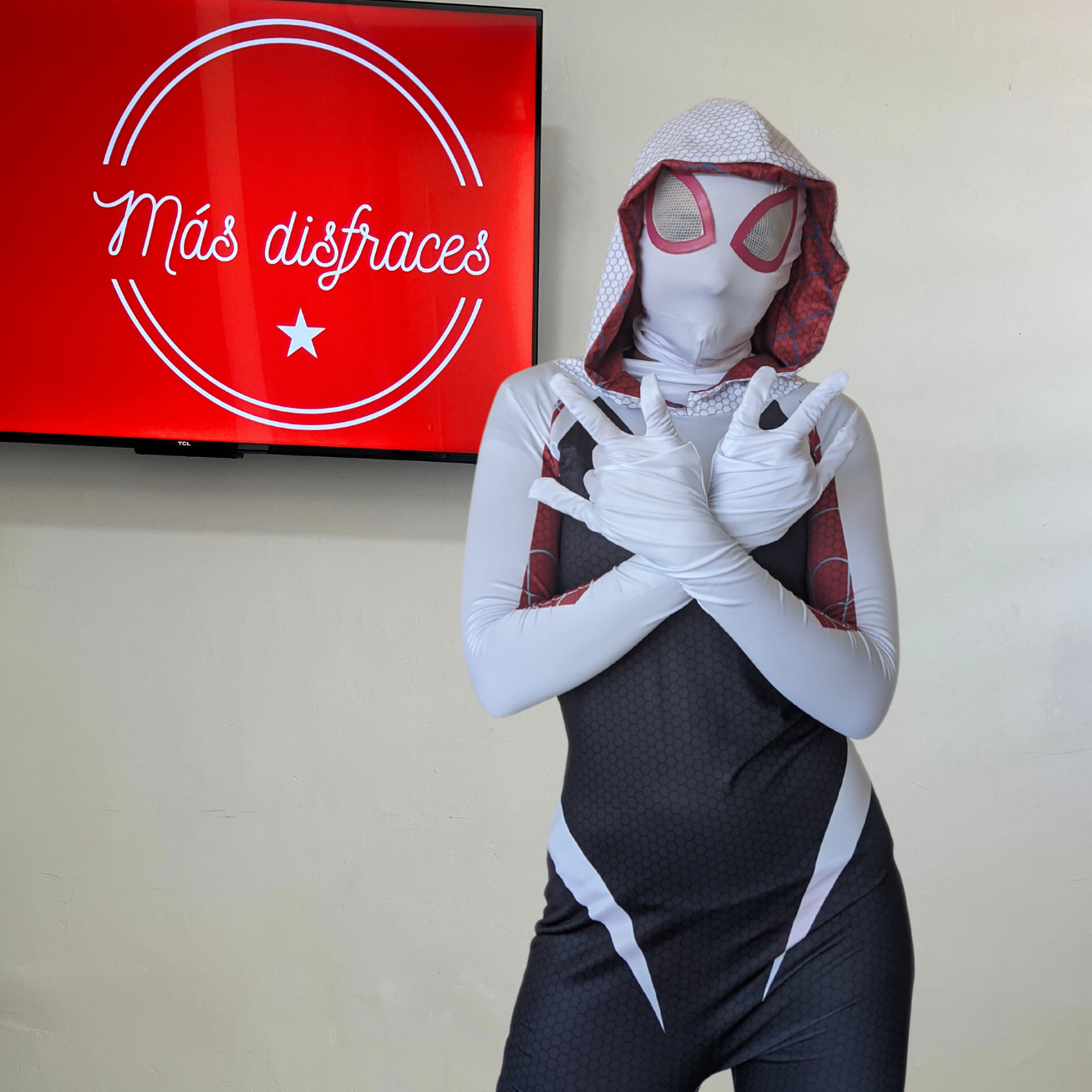 Disfraz de Spider-Gwen: para Adultos - Imagen 3