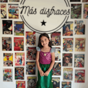 Disfraz de Sirenita clásica para Niñas