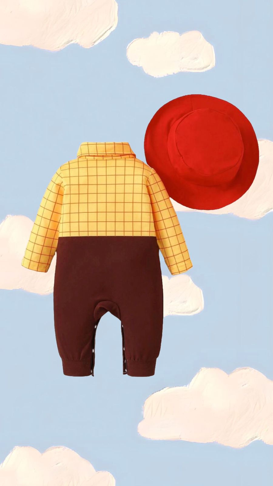 Disfraz de Woody Toy story para Bebés - Imagen 2