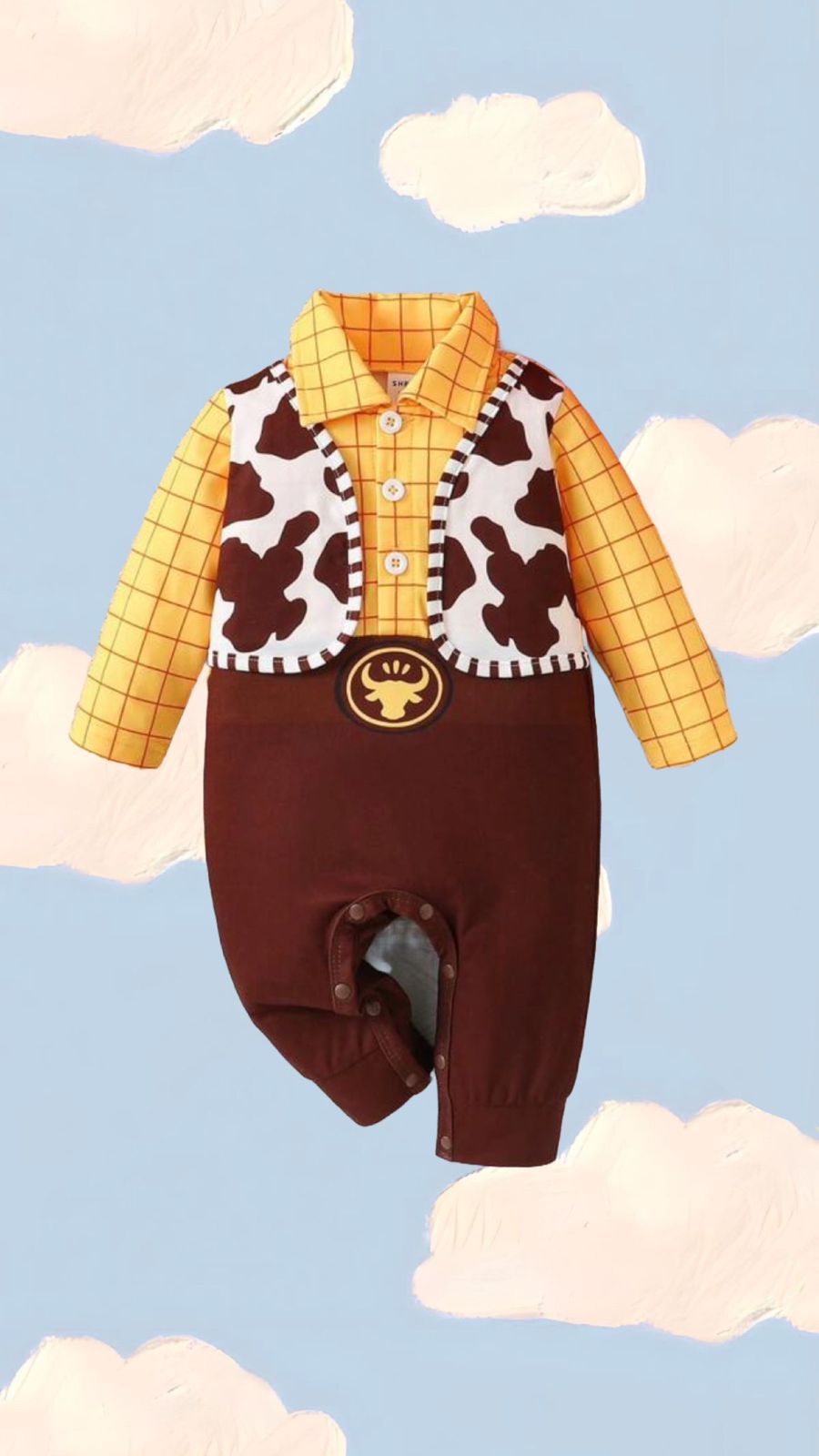 Disfraz de Woody Toy story para Bebés - Imagen 3