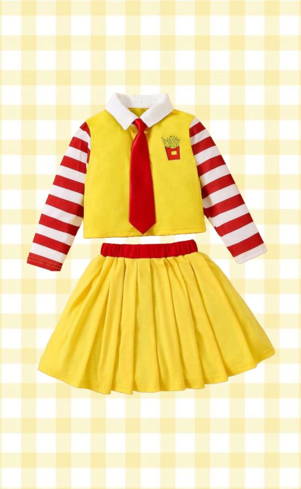 Disfraz McDonald's Niña