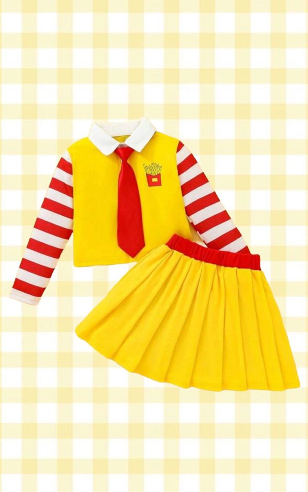 Disfraz McDonald's Niña - Imagen 4