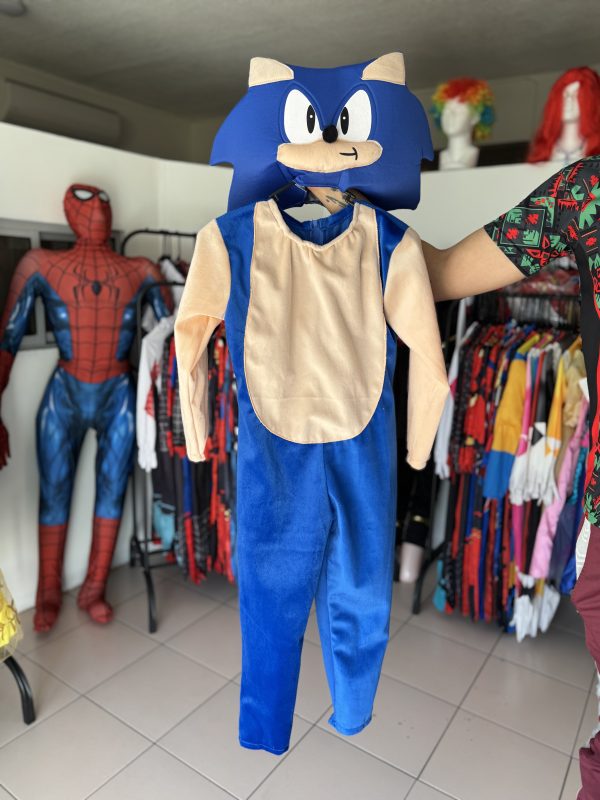 Disfraz de Sonic para niño