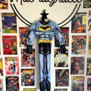 Disfraz de Batman con musculo para Niños