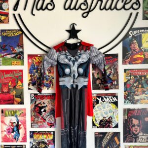 Disfraz de Thor con musculo para Niños