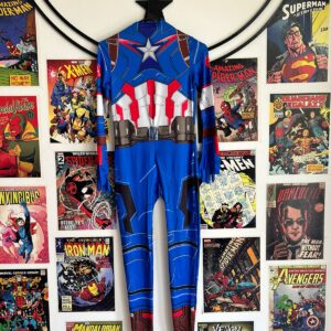Disfraz de Capitán América para niños y niñas