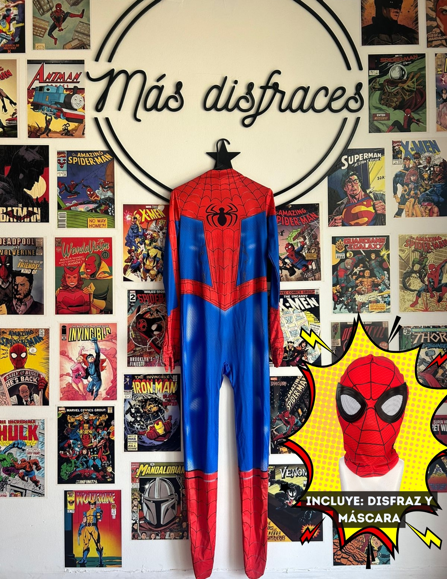 Disfraz de Spider-Man Clásico para adultos - Imagen 2