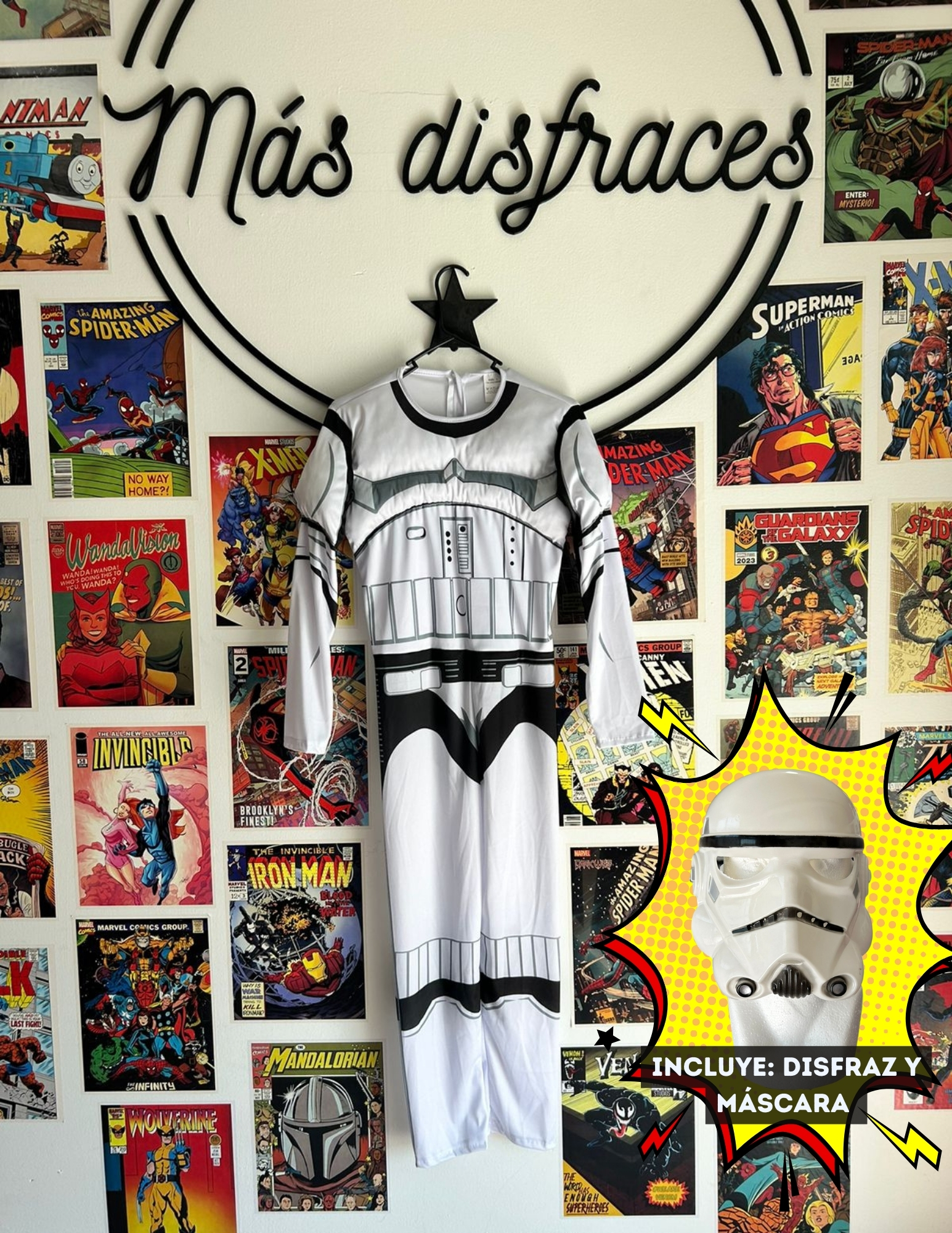 Disfraz de Stormtrooper para niños - Imagen 2
