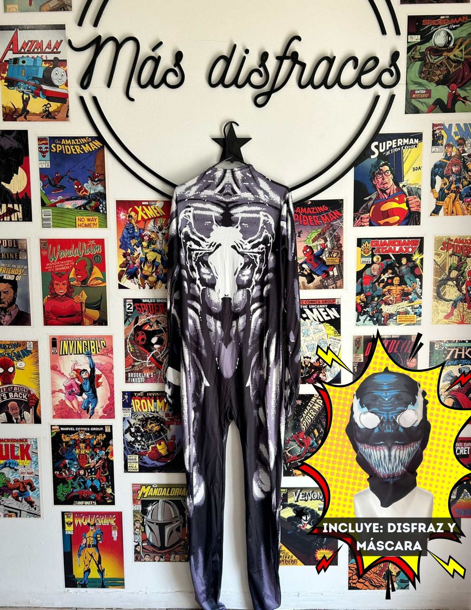 Disfraz de Venom para adultos - Imagen 2
